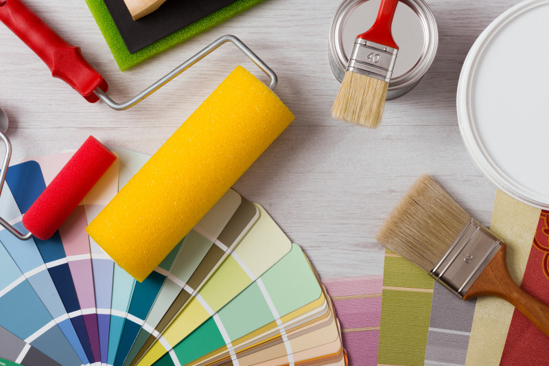 Sometimes, enhancing your home's resale value is as simple as a fresh, bright coat of paint - have fun with it!