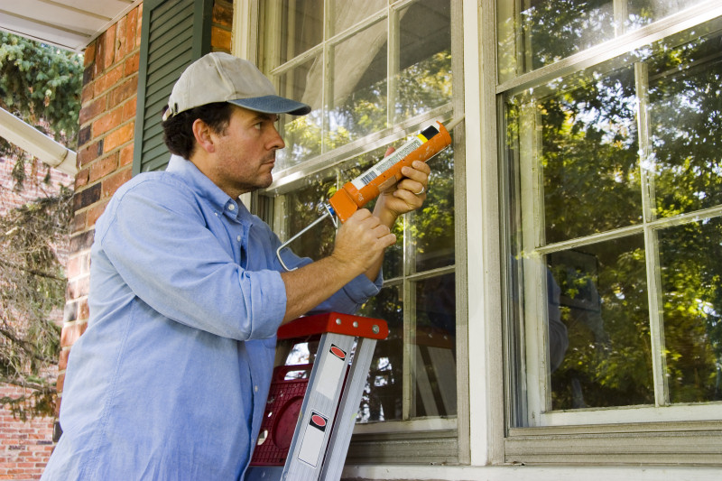 Don't let your hard-earned money disappear out through your leaky windows and doors! Seal those gaps and help your HVAC system's efficiency!