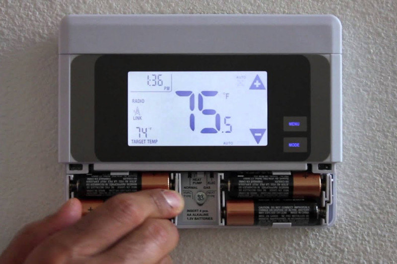 It's very easy to forget all about your thermostat's batteries, but you'll remember when your HVAC system stops working!